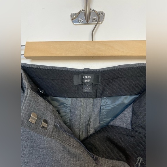 J.Crew 365 Full Length Everyday Wool Slim Straight Size 2 K5963 - Picture 9 of 11